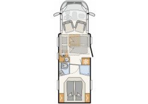 Autocaravana Perfilada DETHLEFFS Just Camp T 7052 DBL Nueva en Venta