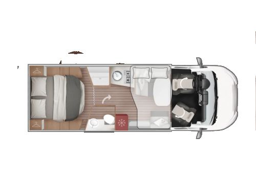 Autocaravana Perfilada ROLLER TEAM Kronos 265 TL Nueva en Venta