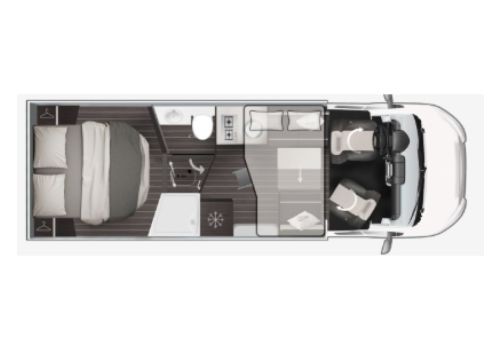 Autocaravana Perfilada ROLLER TEAM Zefiro 267 TL Nueva en Venta