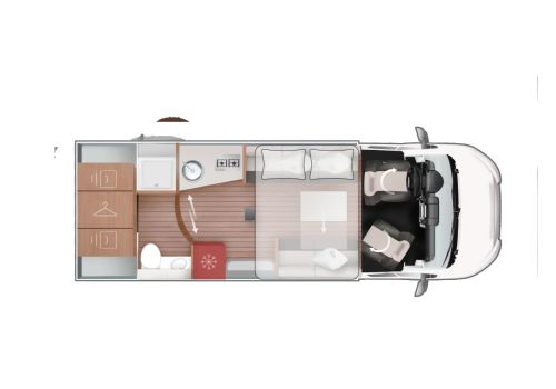 Autocaravana Perfilada ROLLER TEAM Kronos 234 TL Black Edition Nueva en Venta