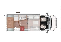 Autocaravana Perfilada ROLLER TEAM Kronos 234 TL Black Edition Nueva en Venta