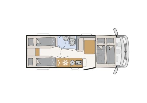 Autocaravana Integral DETHLEFFS I6 Nueva en Venta