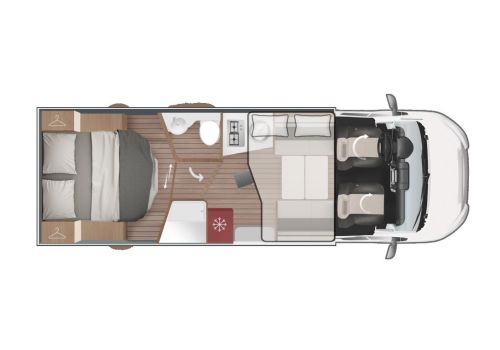 Autocaravana Perfilada ROLLER TEAM Kronos 267 TL Black Edition Nueva en Venta
