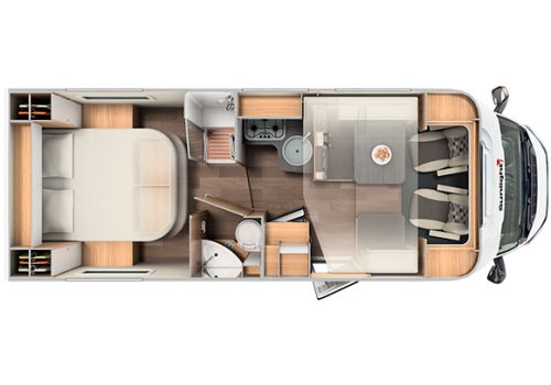 Autocaravana Perfilada SUNLIGHT T-69 L de Ocasión