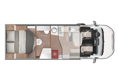 Autocaravana Perfilada ROLLER TEAM Kronos 266TL Black Edition Nueva en Venta