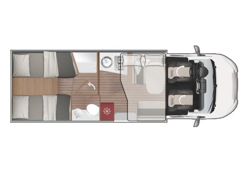 Autocaravana Perfilada ROLLER TEAM Kronos 288TL Black Edition Nueva en Venta