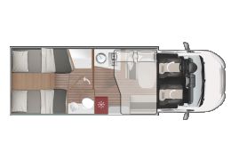 Autocaravana Perfilada ROLLER TEAM Kronos 288TL Black Edition Nueva en Venta
