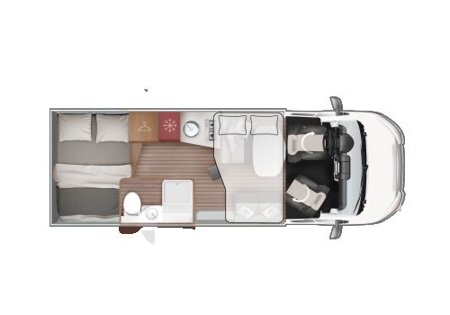 Autocaravana Perfilada ROLLER TEAM Kronos 295 TL Black Edition Nueva en Venta