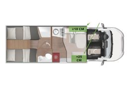 Autocaravana Perfilada ROLLER TEAM Kronos 288 TL Spring Edition en Alquiler