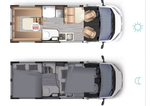Furgoneta Cámper DREAMER Living Van Nueva en Venta