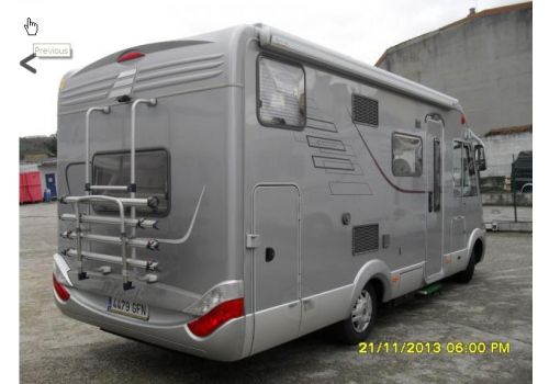 Autocaravana Integral HYMER 524 de Ocasión