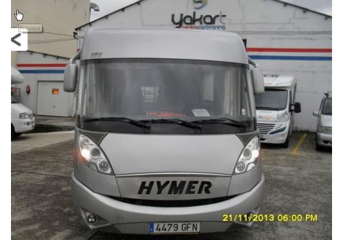 Autocaravana Integral HYMER 524 de Ocasión