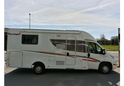 Autocaravana Perfilada SUNLIGHT T 69 S modelo 2017 de Ocasión