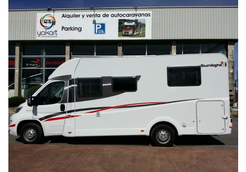Autocaravana Perfilada SUNLIGHT T 69 S modelo 2017 de Ocasión