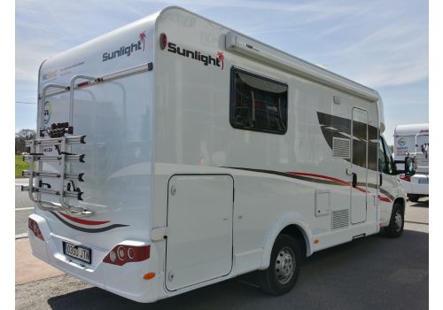Autocaravana Perfilada SUNLIGHT T 69 S modelo 2017 de Ocasión