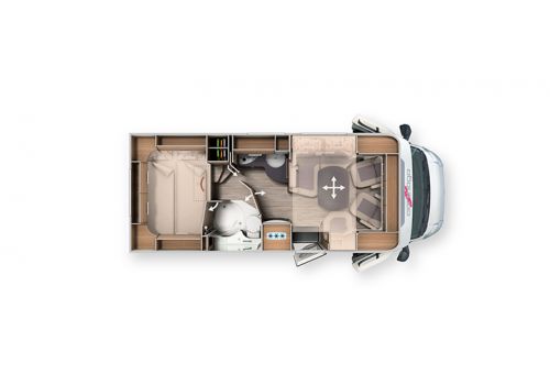 Autocaravana Perfilada CARTHAGO C Tourer T 142 de Ocasión
