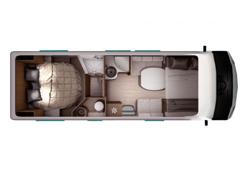 Autocaravana Integral ITINEO MC740 modelo 2018 Nueva en Venta
