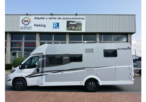 Autocaravana Perfilada SUNLIGHT T 67 de Ocasión