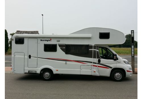 Autocaravana Capuchina SUNLIGHT A 72 de Ocasión