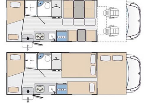 Autocaravana Capuchina RIMOR Katamarano 9 de Ocasión