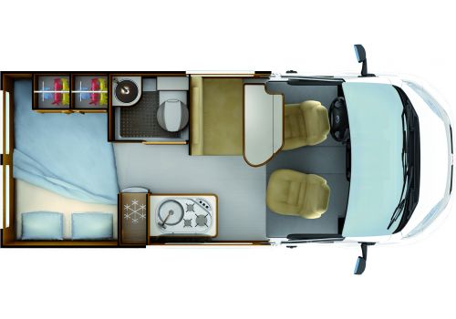 Furgoneta Cámper RAPIDO Van V43 Modelo 2018 de Ocasión