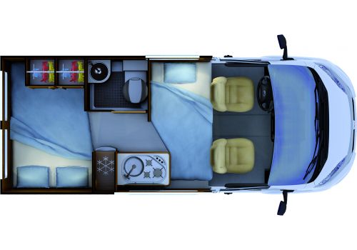 Furgoneta Cámper RAPIDO Van V43 Modelo 2018 de Ocasión