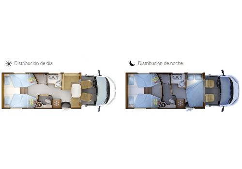 Autocaravana Perfilada RAPIDO 666F Modelo 2018 de Ocasión
