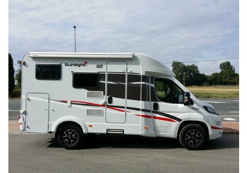 Autocaravana Perfilada SUNLIGHT T 60 de Ocasión