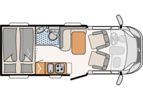 Autocaravana Perfilada DETHLEFFS Globebus T1 modelo 2019 de Ocasión