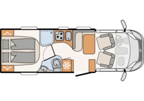 Autocaravana Perfilada DETHLEFFS Globebus T 7 modelo 2019 de Ocasión
