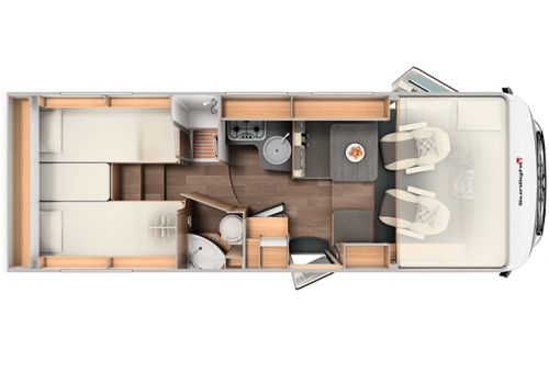 Autocaravana Integral SUNLIGHT I 68 modelo 2019 de Ocasión