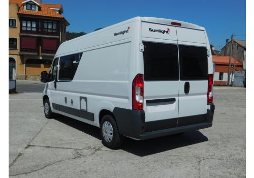 Furgoneta Cámper SUNLIGHT Cliff 600 modelo 2018 de Ocasión