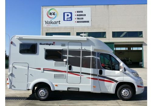 Autocaravana Perfilada SUNLIGHT T-60 de Ocasión