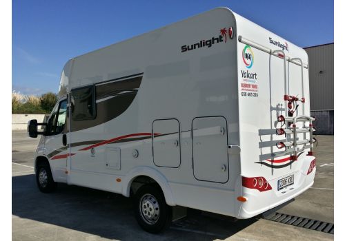Autocaravana Perfilada SUNLIGHT T-60 de Ocasión