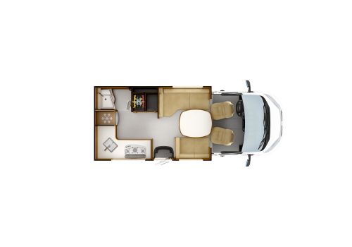 Autocaravana Perfilada RAPIDO 604F Modelo 2018 de Ocasión