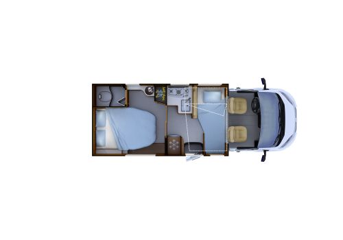 Autocaravana Perfilada RAPIDO 650F Modelo 2019 de Ocasión