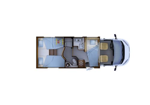Autocaravana Perfilada RAPIDO 655F Modelo 2018 de Ocasión