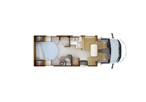 Autocaravana Perfilada RAPIDO 680F Modelo 2018 de Ocasión
