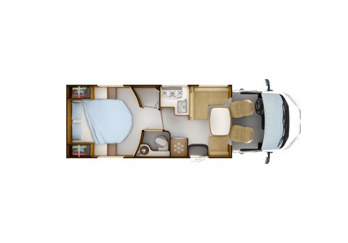 Autocaravana Perfilada RAPIDO 690F Modelo 2018 de Ocasión