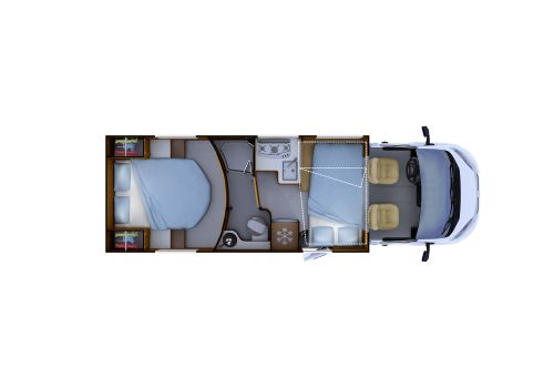 Autocaravana Perfilada RAPIDO 690F Modelo 2018 de Ocasión