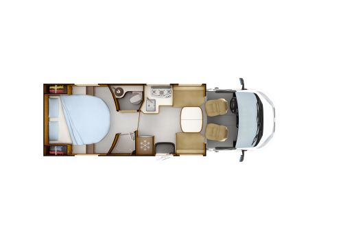 Autocaravana Perfilada RAPIDO 696F Modelo 2018 de Ocasión