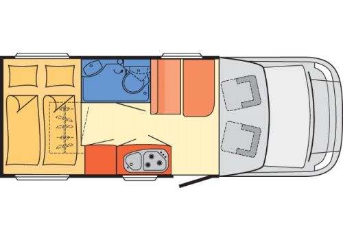Autocaravana Perfilada DETHLEFFS Globebus T-15 modelo 2016 de Ocasión