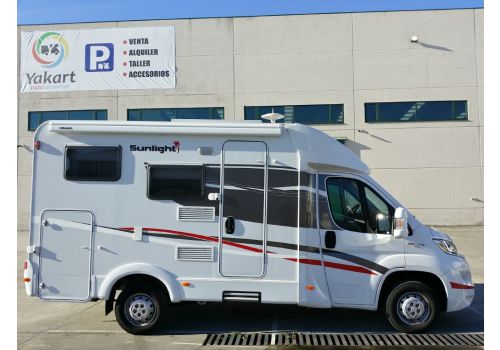 Autocaravana Perfilada SUNLIGHT T-60 de Ocasión