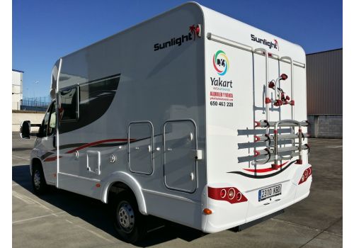 Autocaravana Perfilada SUNLIGHT T-60 de Ocasión