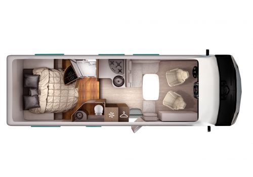 Autocaravana Integral ITINEO MJB 740 modelo 2018 de Ocasión