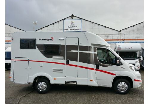 Autocaravana Perfilada SUNLIGHT T60 de Ocasión