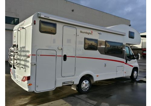 Autocaravana Capuchina SUNLIGHT A-72 de Ocasión