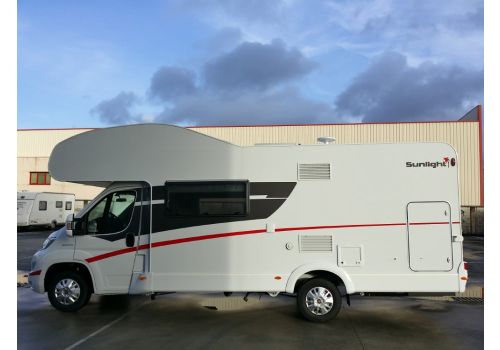 Autocaravana Capuchina SUNLIGHT A-72 de Ocasión