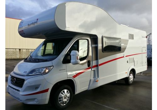 Autocaravana Capuchina SUNLIGHT A-72 de Ocasión