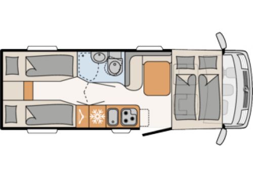 Autocaravana Integral DETHLEFFS Globebus I 6 modelo 2020 de Ocasión